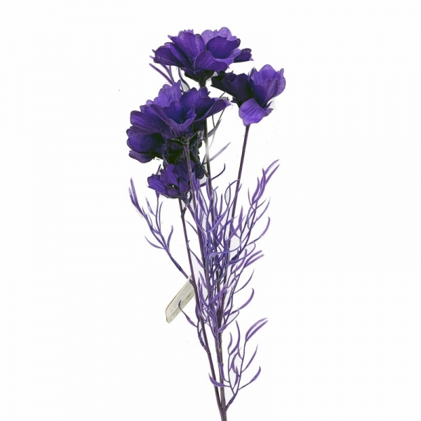 Tige anémone violet 60cm