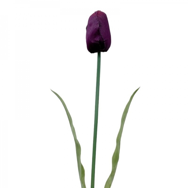 Tige petite tulipe violet 58 cm