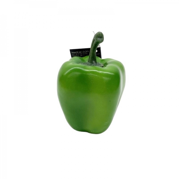 Poivron vert artificiel 9 cm