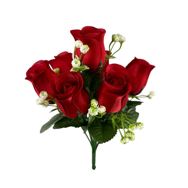 Bouquet Boutons de Rose Rouge