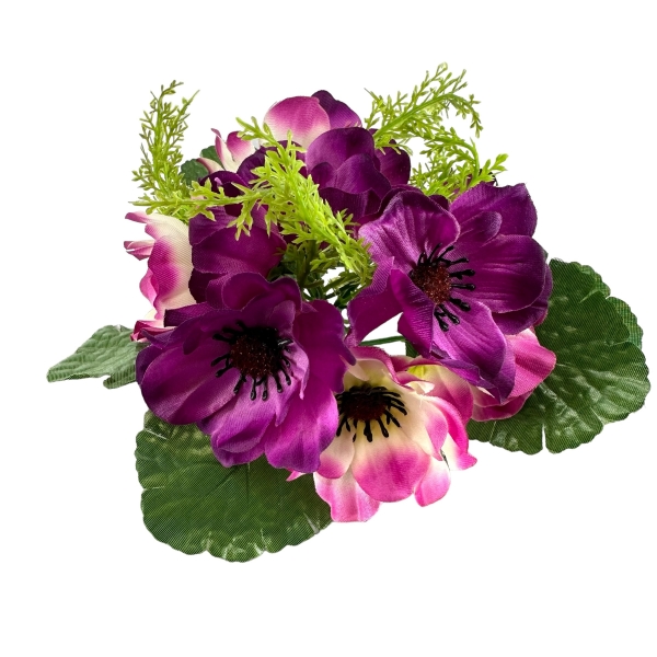 Bouquet d'Anémones Violet