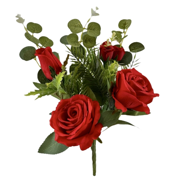 Bouquet Frontal de Roses Rouge