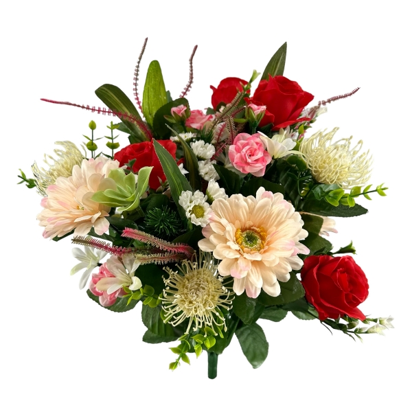Bouquet Boutons de Rose, Anthurium, Spider et Fleurettes